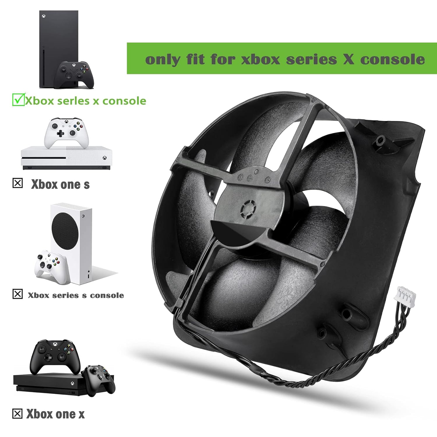 Microsoft Console Xbox Series S - Replacement of Internal Cooling Fan for