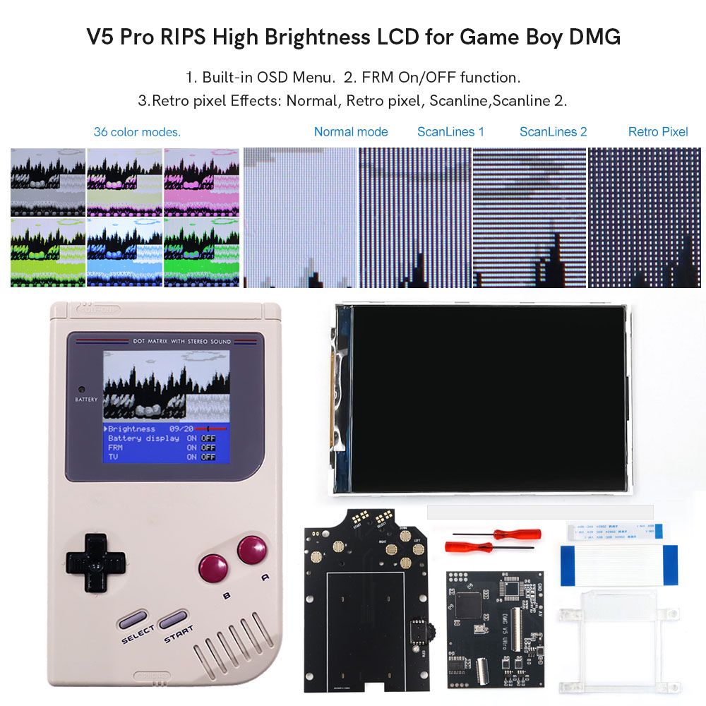 Gaming Console Gp Pro - HISPEEDIDO For GB Dmg V5 Pro