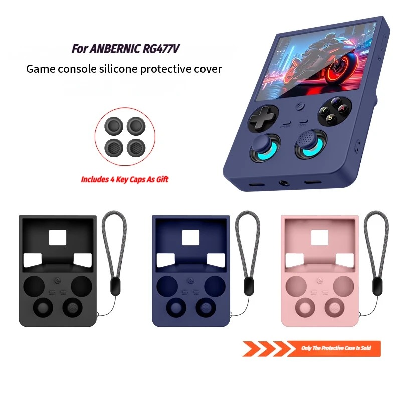 Gaming Console In 2026 - For ANBERNIC RG477V Silicone Protective Case