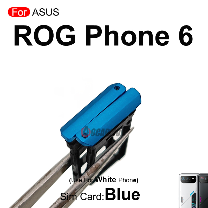 Blue Red Sim Tray For ASUS ROG - Gaming Console Rog 评论和价格