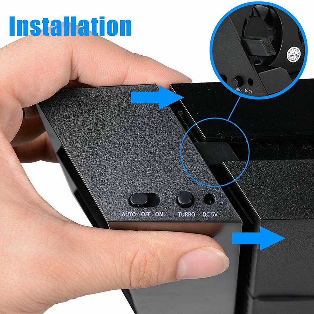 Base Fan Stand For Sony PS4 Pr - Gaming Console Holder 评论和价格