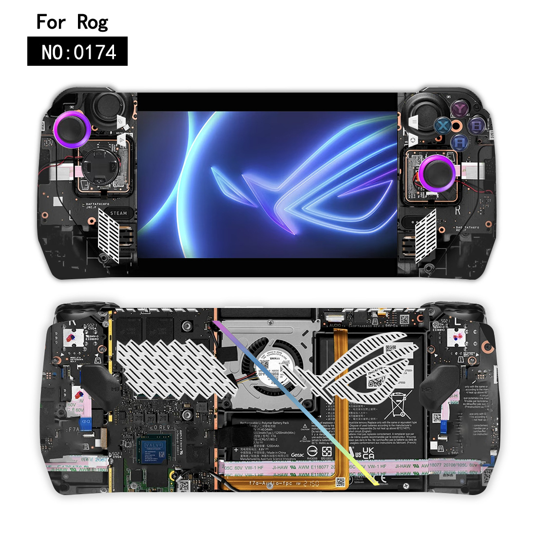 New Stickers Cover Case For As - Gaming Console Rog 评论和价格