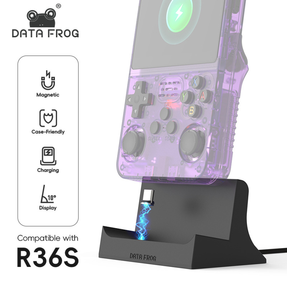 R36S Gaming Console Magnetic C - Gaming Console Holder 评论和价格