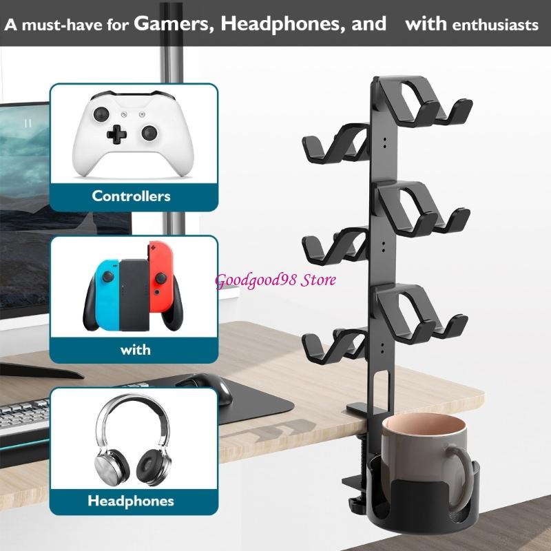 multiple Level Desk Mounted Ga - Gaming Console Holder 评论和价格
