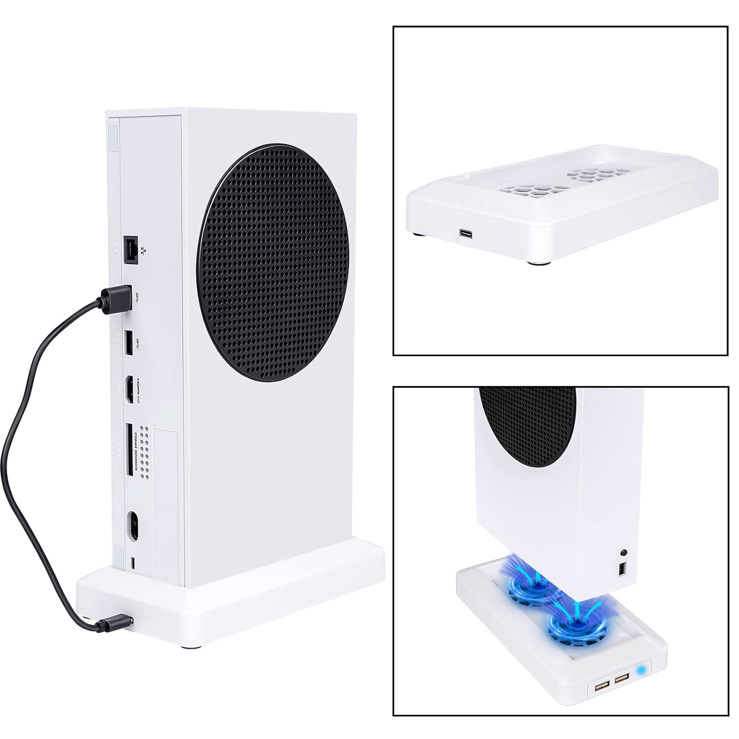 Cooling Fan Stand for Xbox Ser - Microsoft Console Xbox Series S 评论和价格