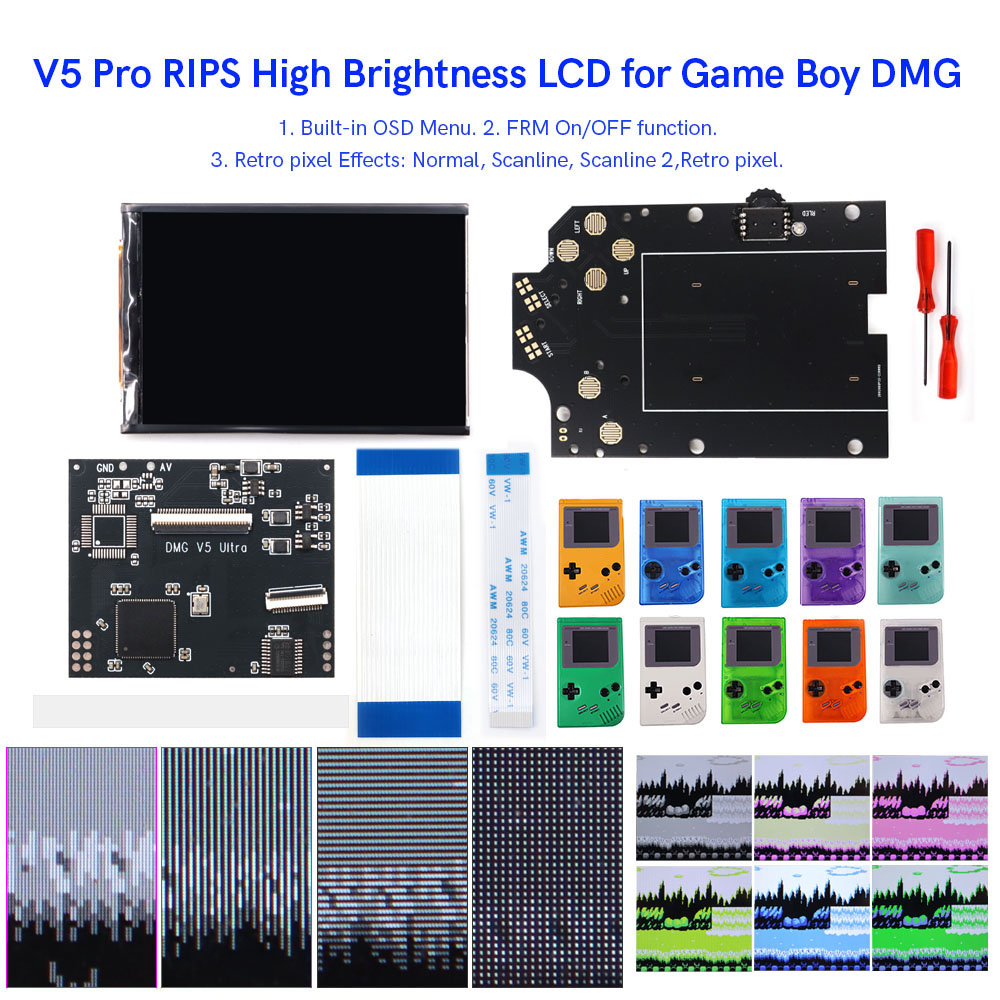 HISPEEDIDO For GB Dmg V5 Pro 3 - Gaming Console Gp Pro 评论和价格