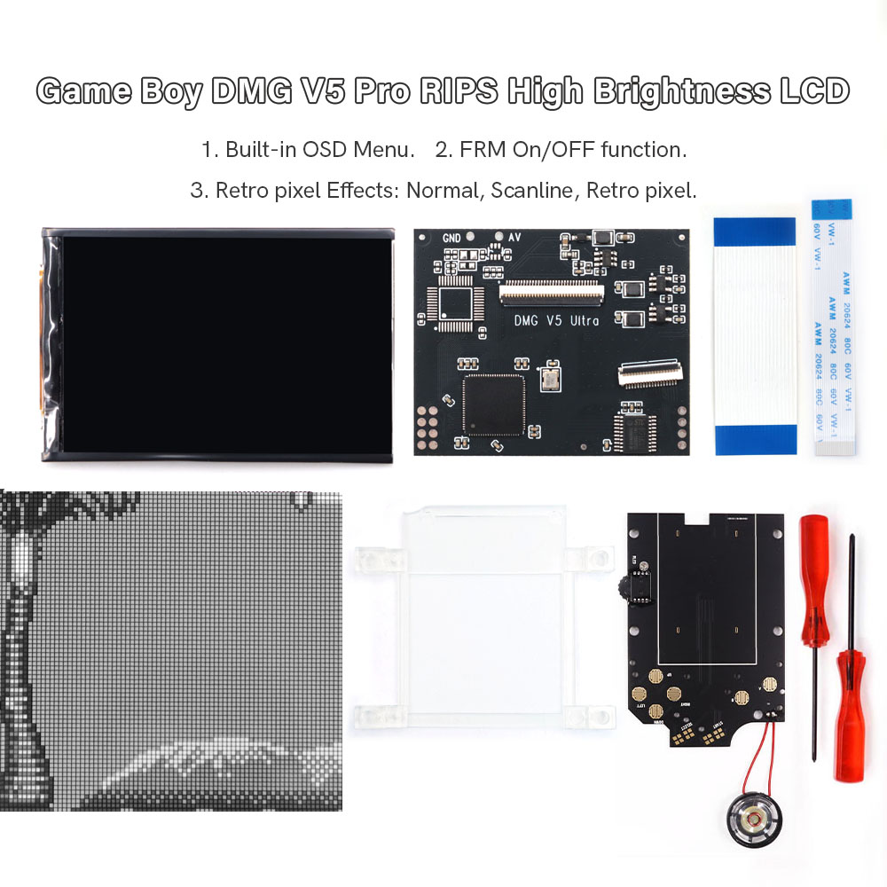 HISPEEDIDO For GB Dmg V5 Pro 3 - Gaming Console Gp Pro 评论和价格