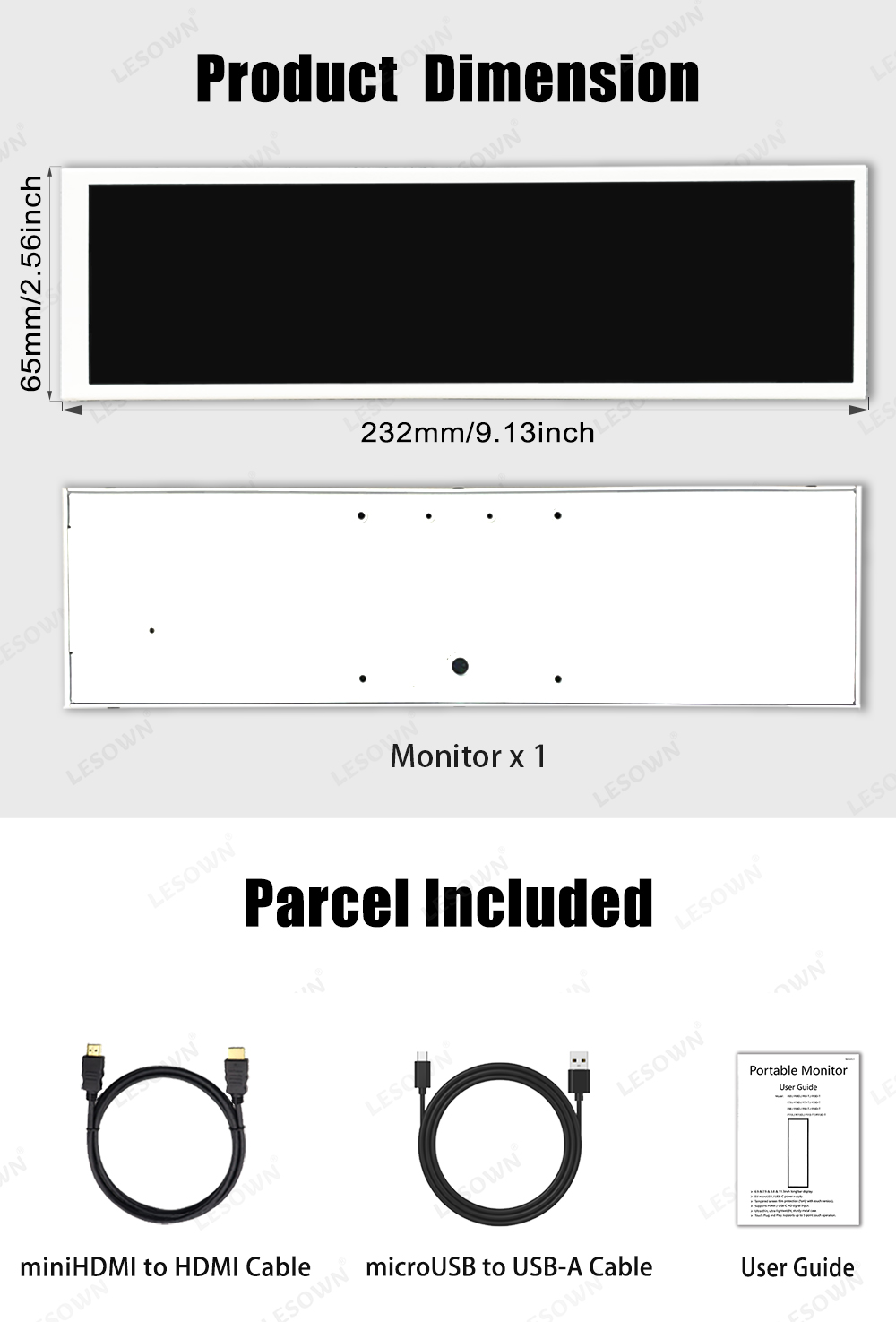 LESOWN 8.8 Inch Mini Stretched - Gaming Console Display Case 评论和价格