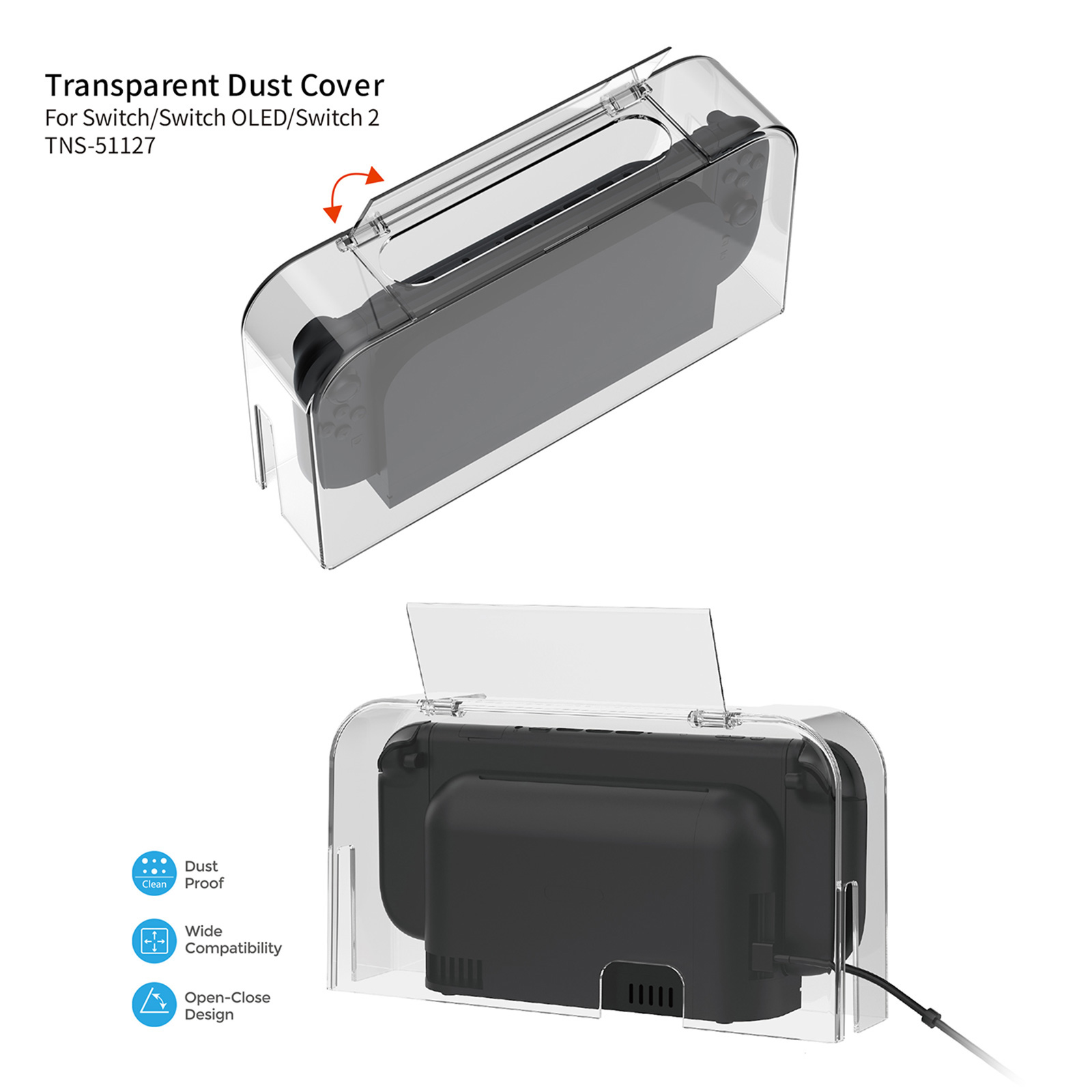 For NS2 Clear Display Box Wate - Gaming Console Display Case 评论和价格
