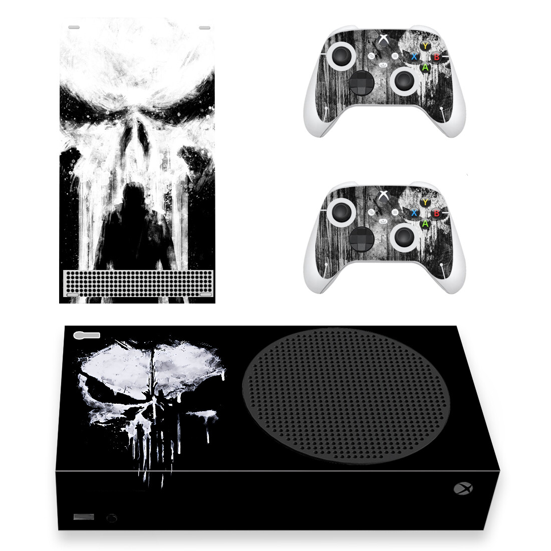 Skull Design Skin Sticker Deca - Microsoft Console Xbox Series S 评论和价格