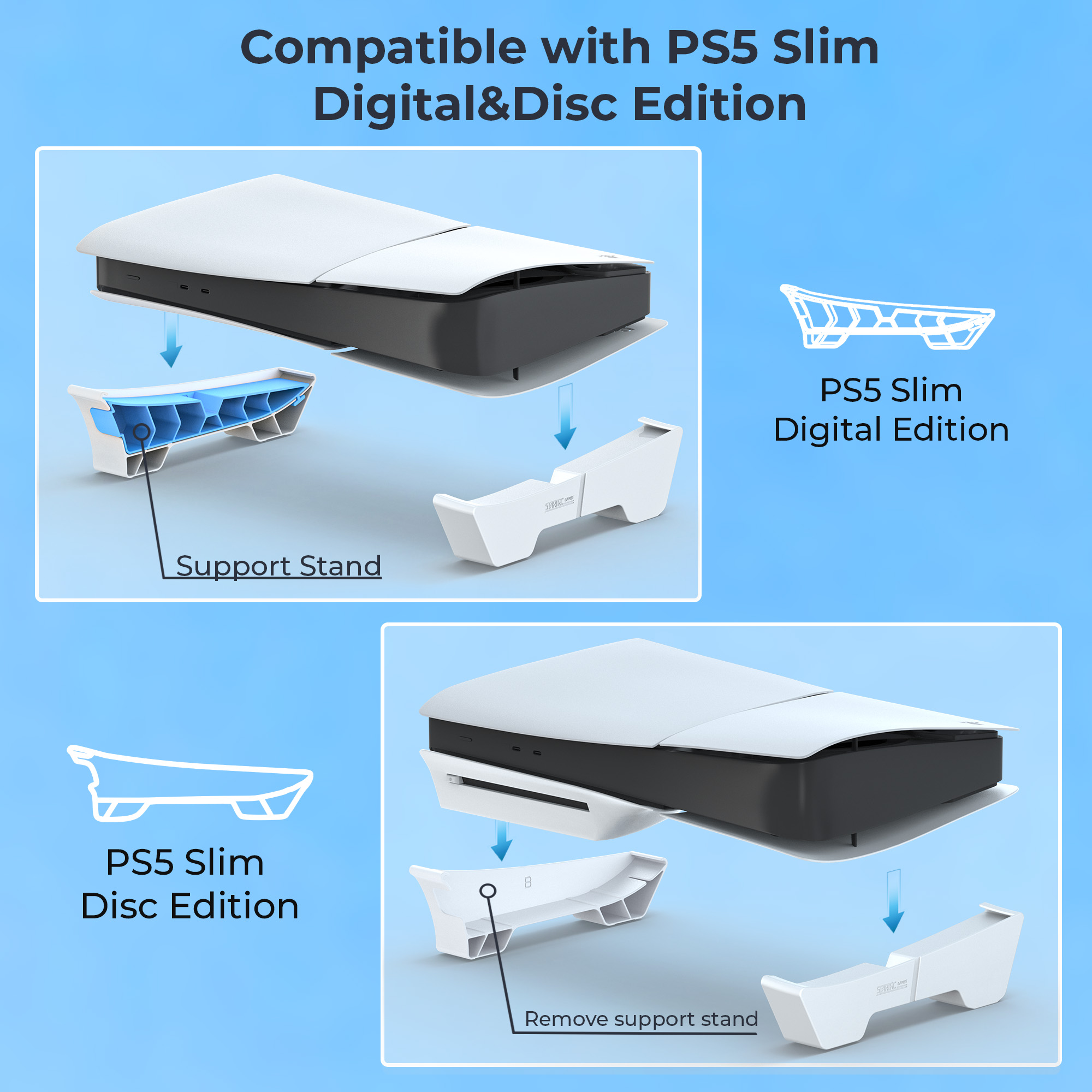 Stand Game Horizontal Support  - Gaming Console Holder 评论和价格