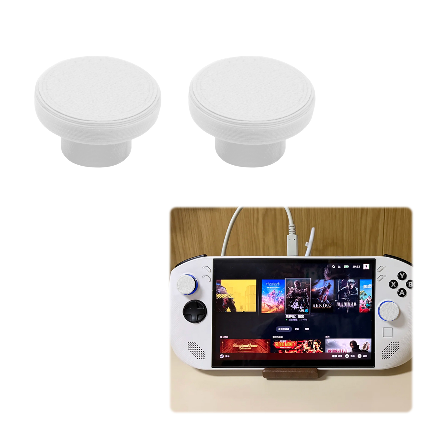Silicone Joystick Cap for Legi - Gaming Console Legion 评论和价格